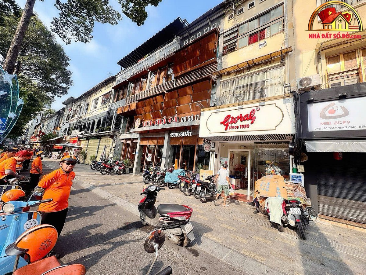 Nhà đất sổ đỏ mặt tiền kinh doanh Đ.Trần Hưng Đạo, Phạm Ngũ Lão, Quận 1 – Giá 41,5 tỷ