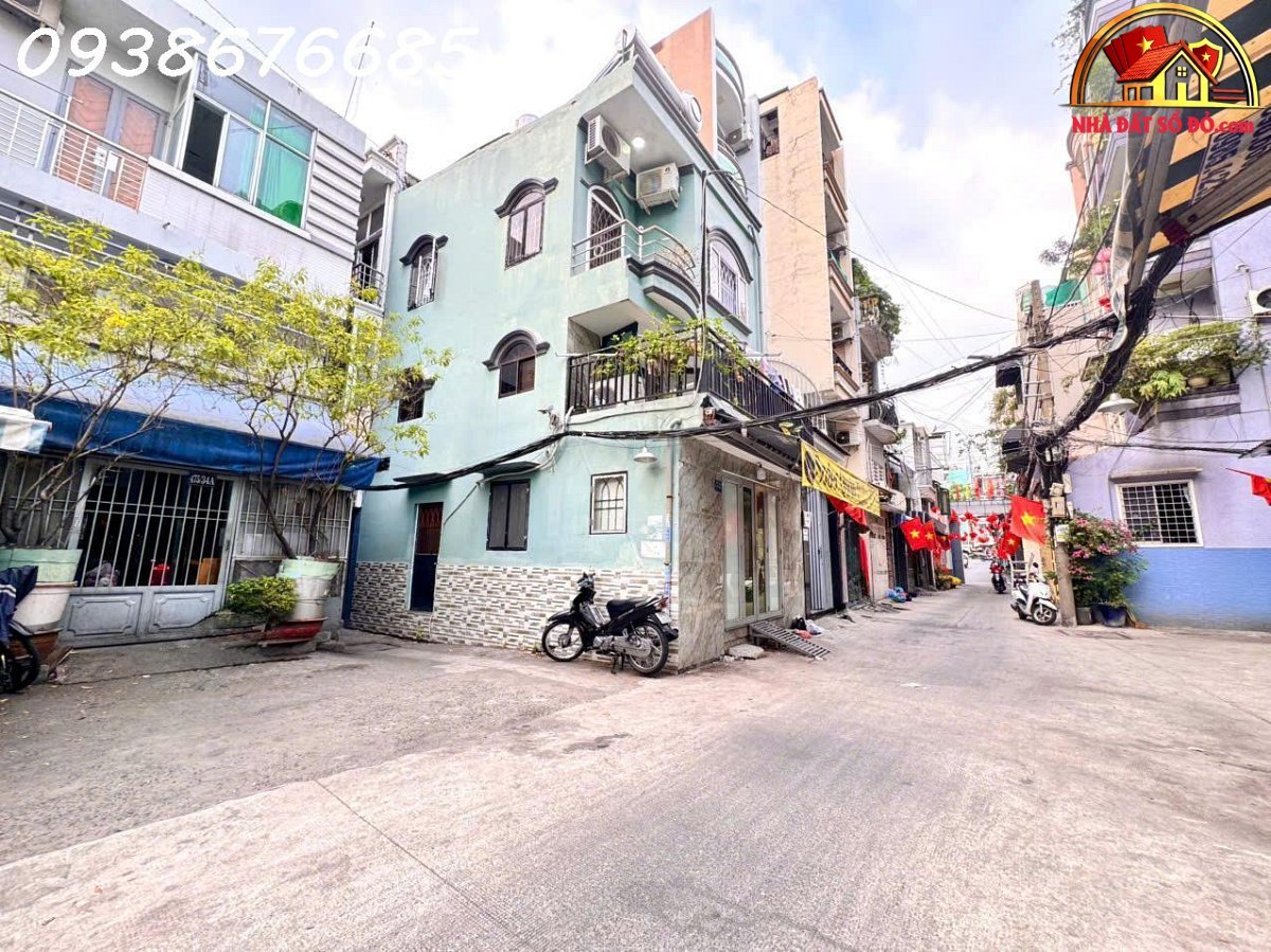 Bán nhà 3 tầng mặt tiền hẻm xe hơi Đ.Hai Bà Trưng, Quận 3 – 64m2 chỉ 13,1 tỷ
