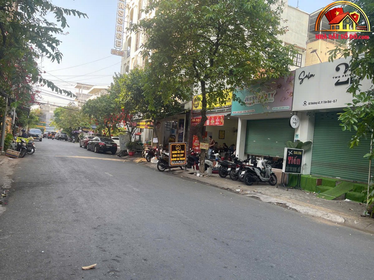Nhà đất sổ đỏ TP.HCM – Đất góc 2 mặt tiền đường 79 Phường Tân Quy Quận 7, DT 330m2, giá 76 tỷ