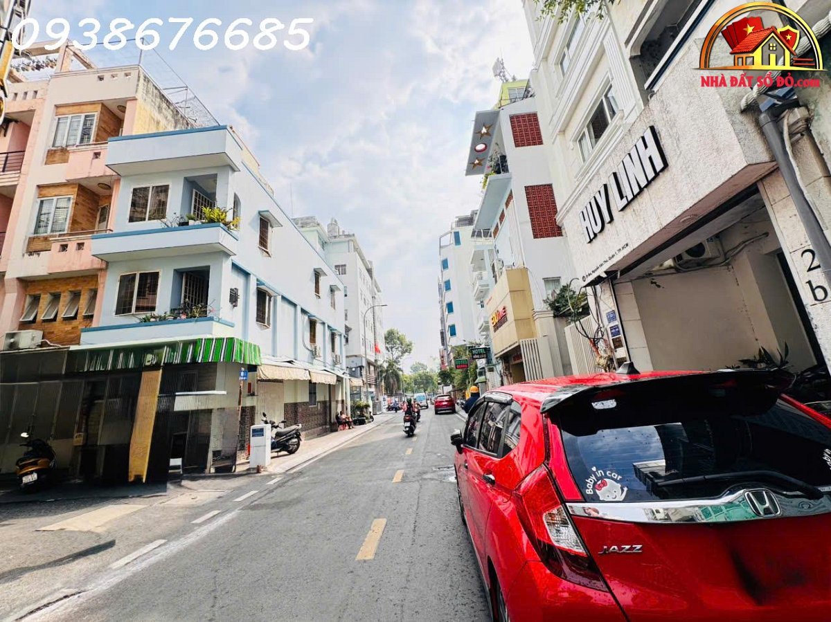 Nhà đất sổ đỏ TP.HCM mặt tiền hẻm xe hơi Nguyễn Văn Thủ 5 tầng chỉ 15,6 tỷ