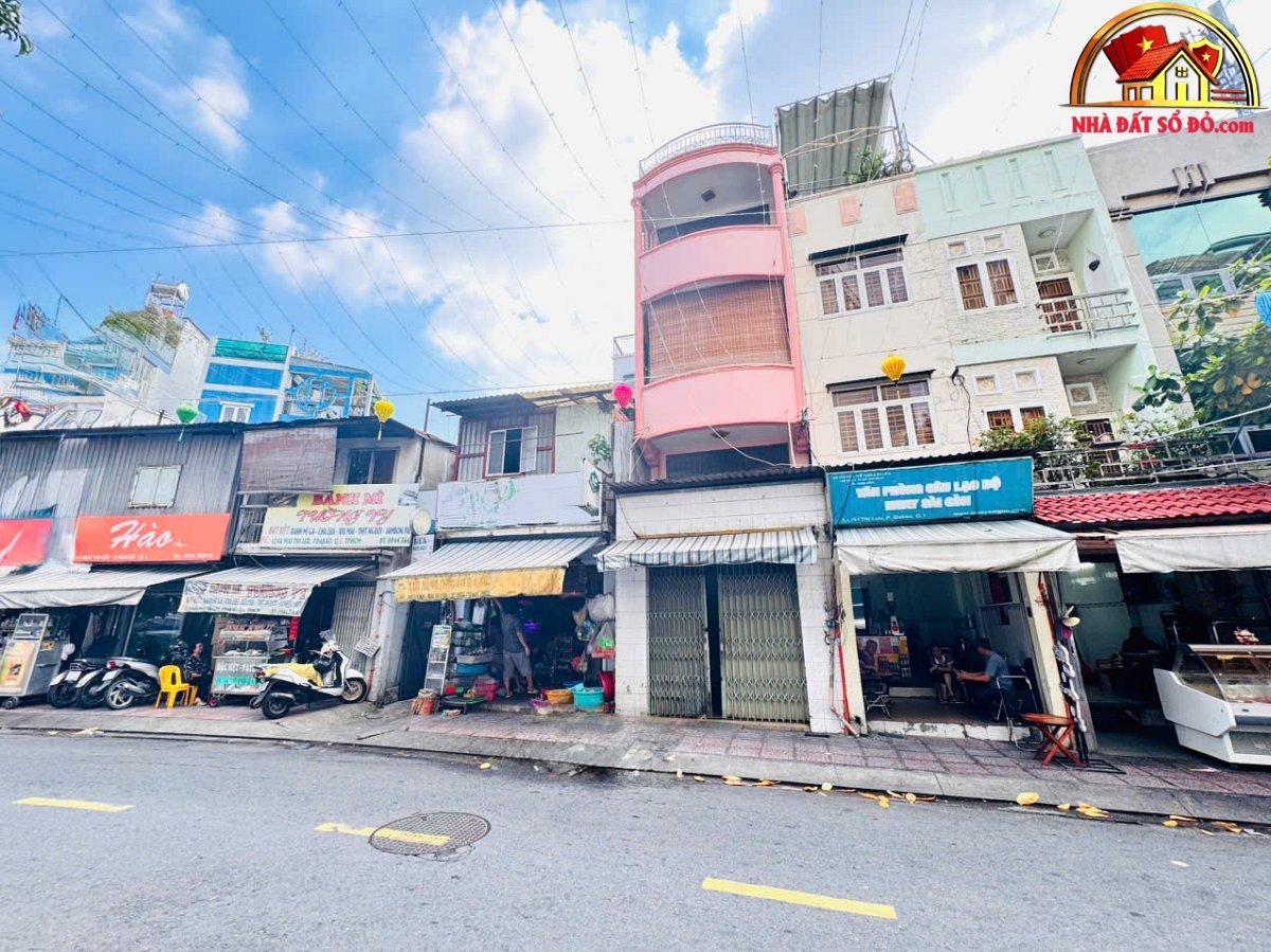 Nhà đất sổ đỏ TP.HCM: Bán nhà 5 tầng mặt tiền Mai Thị Lựu, P.Tân Định, DT 70m2
