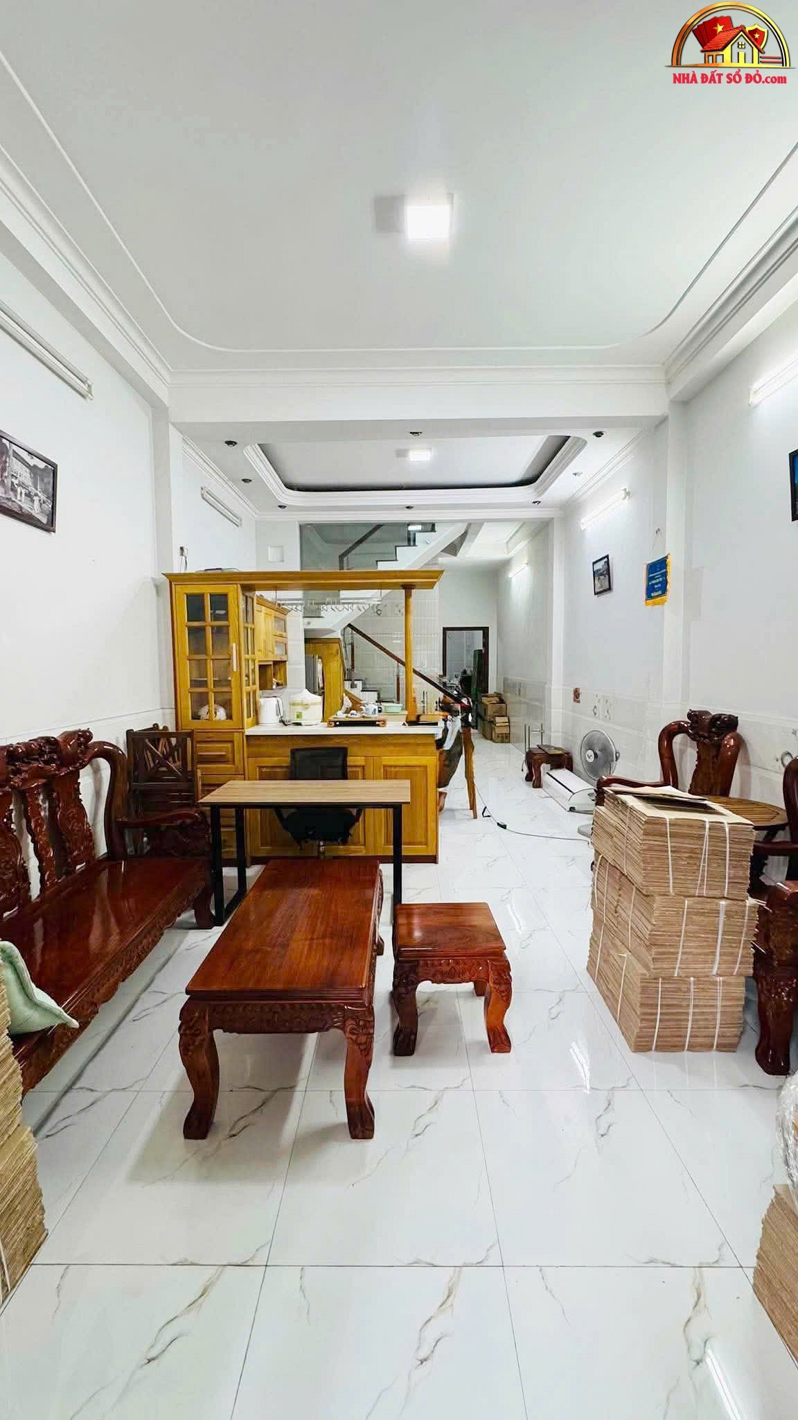 Nhà đẹp 3 tầng hẻm 6m gần chợ Vải Phú Thọ Hòa chỉ 8.6 tỷ – NHÀ ĐẤT BẤT ĐỘNG SẢN SỔ ĐỎ