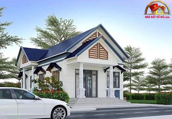 Nhà cấp 4 mái Thái 3 phòng ngủ đẹp như mơ, ai cũng ước ao - Ảnh 1.