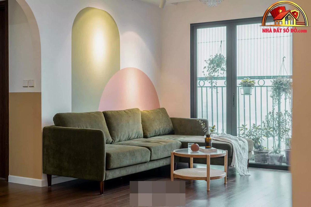Căn hộ xanh bơ dịu dàng, đường nét thiết kế bắt mắt - Ảnh 1. Căn hộ xanh bơ dịu dàng, đường nét thiết kế bắt mắt - Ảnh 1.