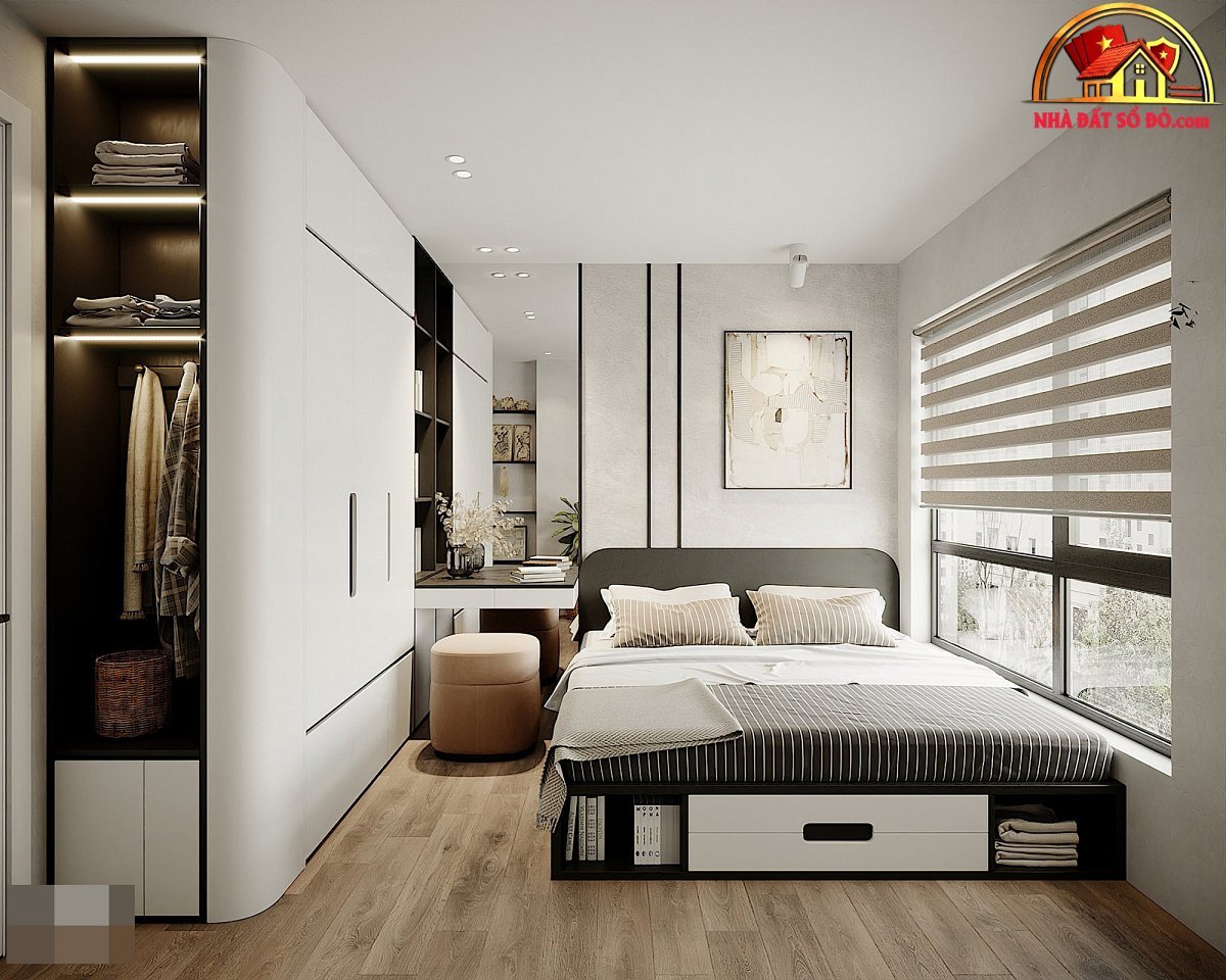 Căn hộ chỉ dùng 2 màu đen và trắng ở Hà Nội vẫn sang, xịn đến bất ngờ - Ảnh 14. Căn hộ chỉ dùng 2 màu đen và trắng ở Hà Nội vẫn sang, xịn đến bất ngờ - Ảnh 14.