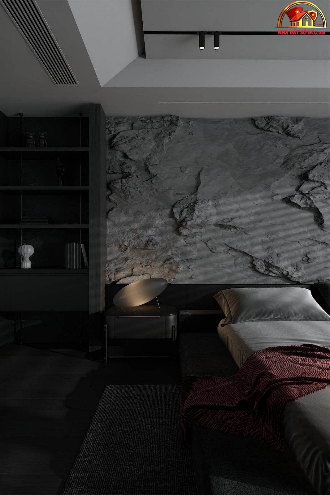 Biệt thự đen huyền bí rộng 650m2 ở Sài Gòn, mang đậm tính nghệ thuật - Ảnh 4.