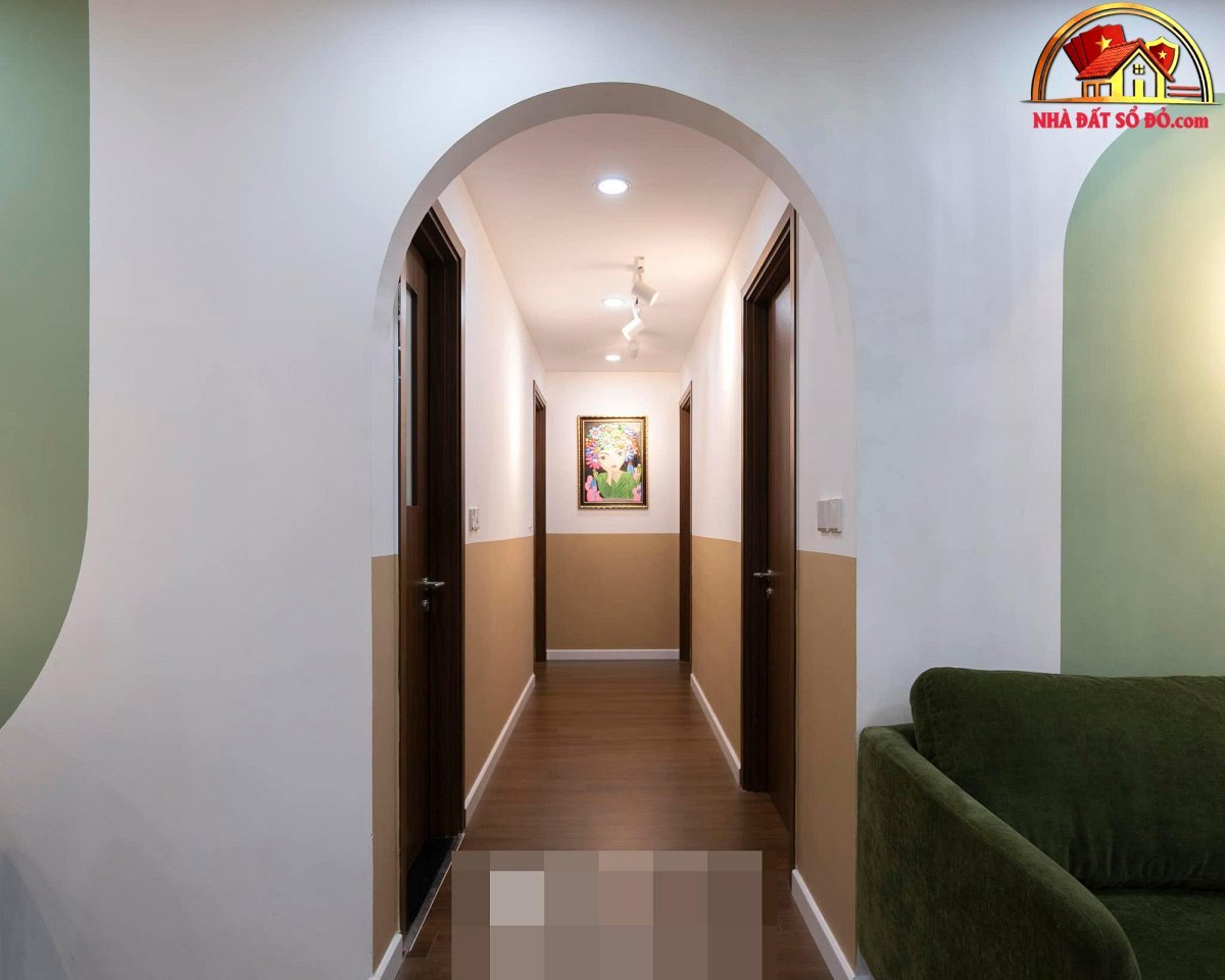Căn hộ xanh bơ dịu dàng, đường nét thiết kế bắt mắt - Ảnh 24. Căn hộ xanh bơ dịu dàng, đường nét thiết kế bắt mắt - Ảnh 24.