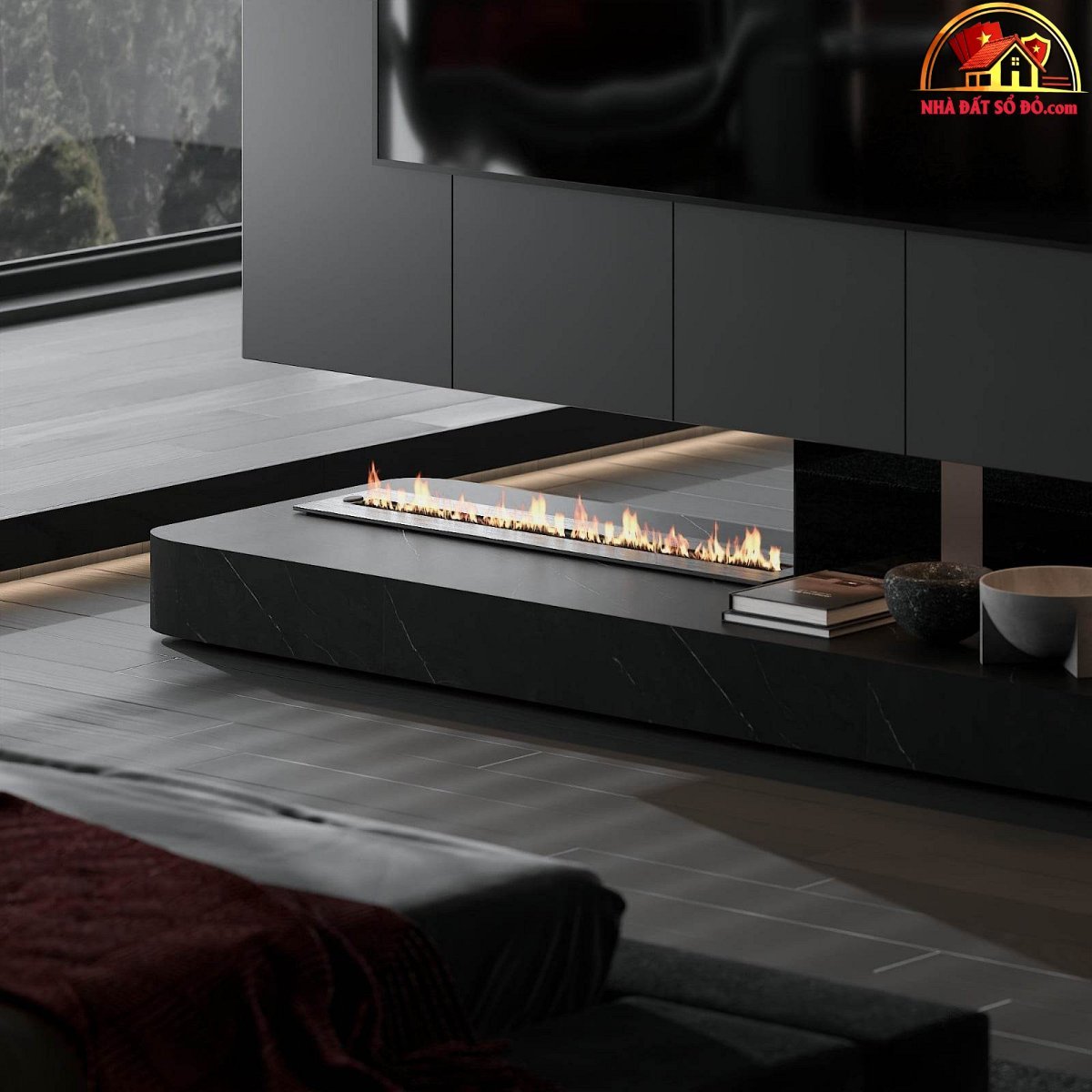 Biệt thự đen huyền bí rộng 650m2 ở Sài Gòn, mang đậm tính nghệ thuật - Ảnh 23.