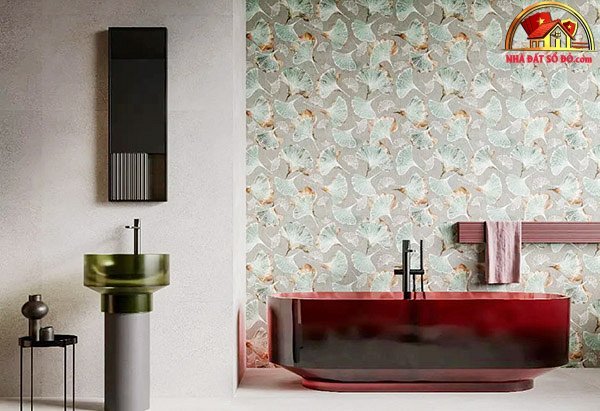 Gạch họa tiết trang trí hứa hẹn sẽ soán ngôi giấy dán tường - Ảnh 2. Gạch họa tiết trang trí hứa hẹn sẽ soán ngôi giấy dán tường - Ảnh 2.