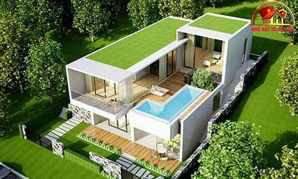 Biệt thự hiện đại có bể bơi giúp gia chủ giảm nhiệt vào mùa nóng - Ảnh 5. Biệt thự hiện đại có bể bơi giúp gia chủ giảm nhiệt vào mùa nóng - Ảnh 5.