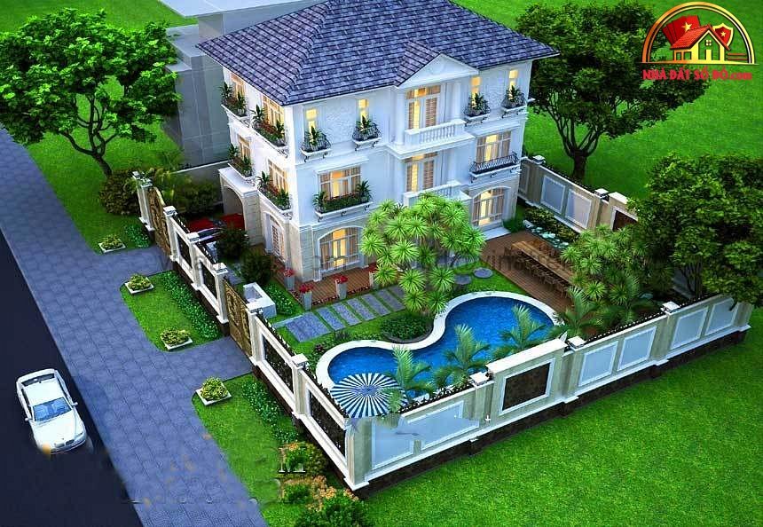 Biệt thự hiện đại có bể bơi giúp gia chủ giảm nhiệt vào mùa nóng - Ảnh 6. Biệt thự hiện đại có bể bơi giúp gia chủ giảm nhiệt vào mùa nóng - Ảnh 6.