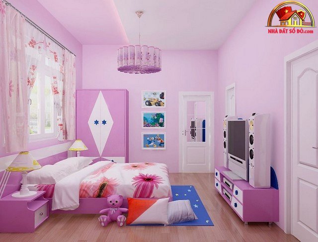 Những kiểu phòng ngủ tím độc đáo và mới mẻ - Ảnh 7. Những kiểu phòng ngủ tím độc đáo và mới mẻ - Ảnh 7.