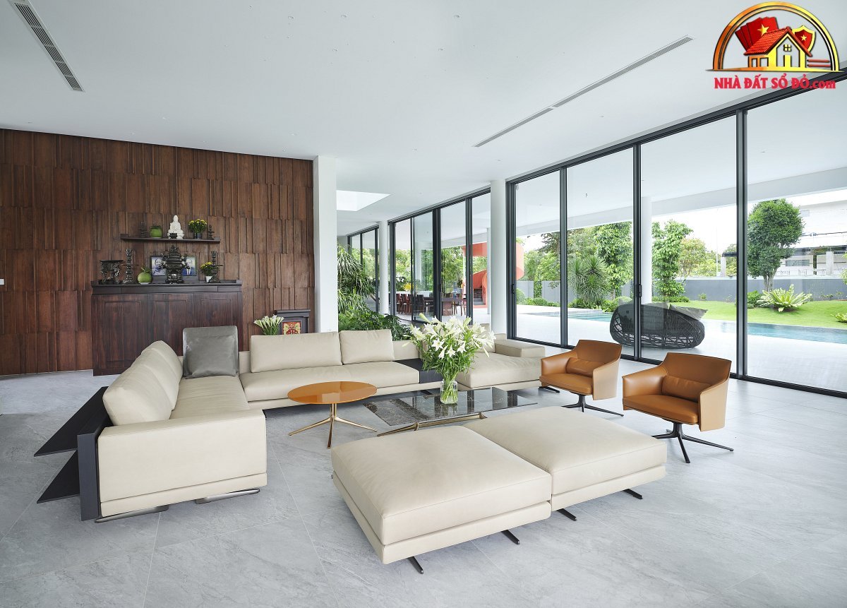 Biệt thự hướng Tây có ba lớp chống nóng - Ảnh 4.