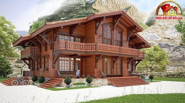 Những mẫu thiết kế nhà gỗ vừa độc đáo sang trọng, vừa mộc mạc gần gũi thiên nhiên - Ảnh 8. Những mẫu thiết kế nhà gỗ vừa độc đáo sang trọng, vừa mộc mạc gần gũi thiên nhiên - Ảnh 8.